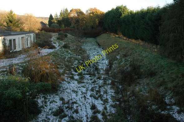 Photo 6"x4" Course of Banbury and Cheltenham Railway Little Herbert's c2010