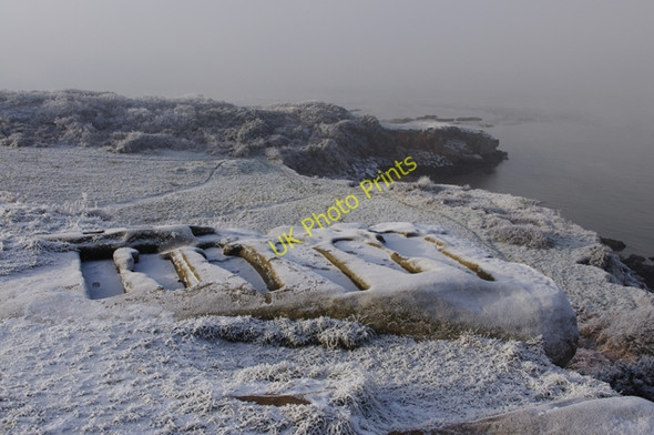 Photo 6"x4" Stone graves at St Patrick's Chapel Heysham c2010
