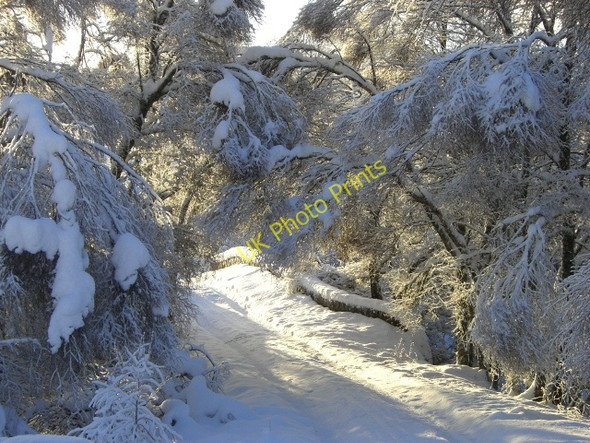 Photo 6"x4" The old bridge at Oykel Bridge Oykel Bridge c2010