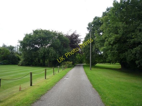 Photo 6"x4" Lane to Pilmoor Cottages Fawdington c2010