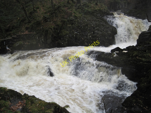 Photo 6"x4" Waterfalls, River Doe Ingleton\/SD6973 c2010