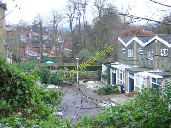 Photo 6"x4" Reynard Close and the back gardens of houses on Fox Hill Penge c2010