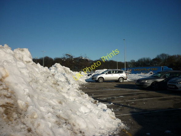 Photo 6"x4" The car park at Blyth Services on the A1 Blyth\/SK6287 c2010