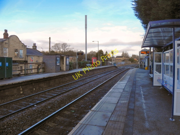 Photo 6"x4" Bromley Cross Station Toppings c2010