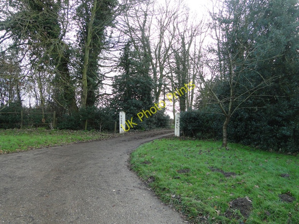 Photo 6"x4" Entrance to Runham Hall, Norfolk Runham c2010