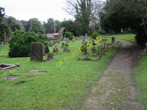 Photo 6"x4" Churchyard at Betteshanger Betteshanger c2008