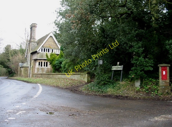 Photo 6"x4" Road junction for Betteshanger church Betteshanger c2008
