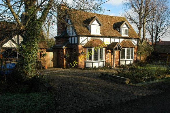 Photo 6"x4" Cottages in Elmley Castle Elmley Castle c2010