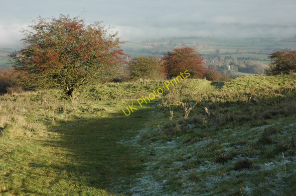 Photo 6"x4" Bridleway to Elmley Castle Elmley Castle c2010