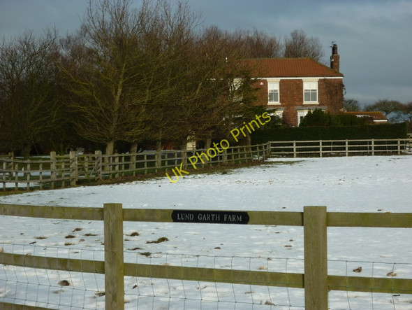 Photo 6"x4" Lund Garth Farm, Preston, East Yorkshire Lelley c2010