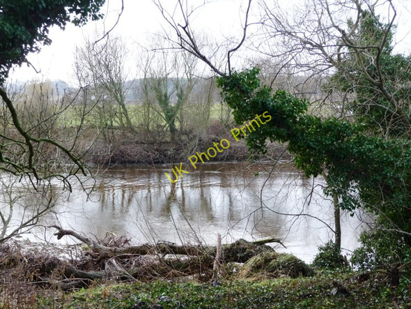 Photo 6"x4" The Swale in winter Great Langton c2010