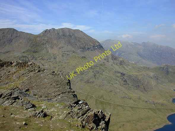 Photo 6"x4" View north northeast from Bwlch Ciliau Bethania\/SH6250 c2001