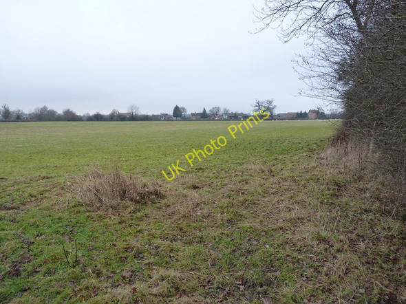 Photo 6"x4" Footpath in fields south of Goosehill Green Goosehill Green c2010