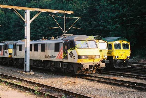 Photo 6"x4" Freightliner Locomotives stabled at Ipswich Ipswich c2009
