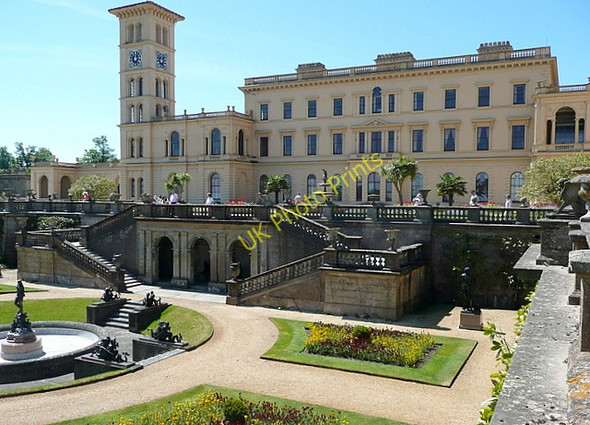 Photo 6"x4" Osborne House, Household Wing Cowes c2010