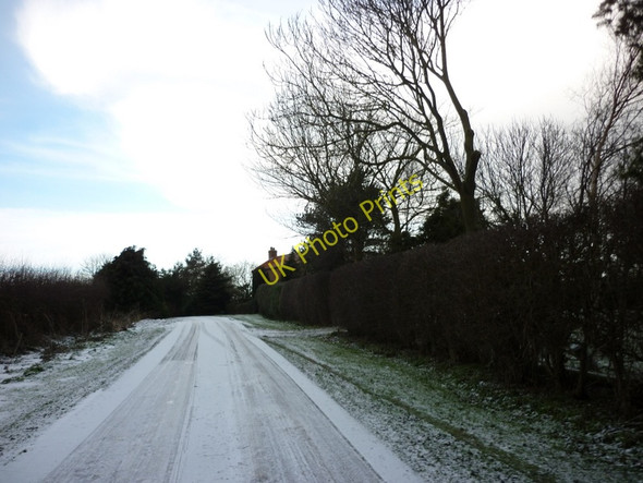 Photo 6"x4" Bewholme Lane near Little Arram Bewholme c2010