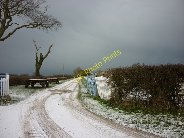 Photo 6"x4" The way to Bewholme Hall Bewholme c2010