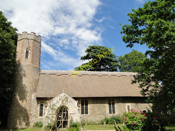 Photo 6"x4" Horsey All Saints church Horsey Corner c2010