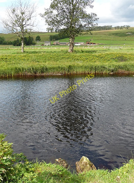 Photo 6"x4" Farmland near Falstone (1) Ridley Stokoe c2010