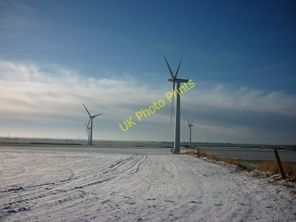 Photo 6"x4" Out Newton wind farm Out Newton c2010