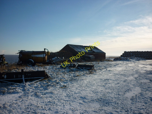 Photo 6"x4" A barn at Dimlington Easington\/TA3919 c2010