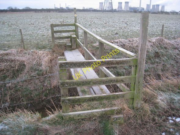 Photo 6"x4" Another double stile near Bole Gainsborough\/SK8189 c2010