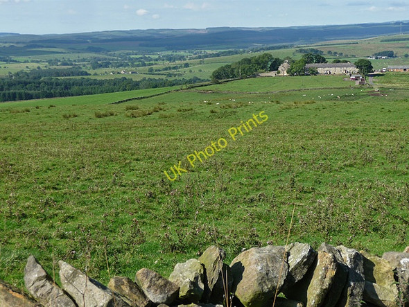 Photo 6"x4" View from Buteland Fell Steel\/NY8982 c2010
