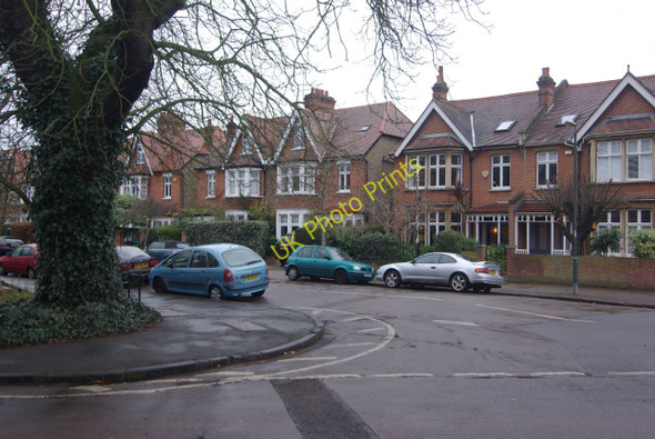 Photo 6"x4" Spencer Road, Strawberry Hill Twickenham c2010