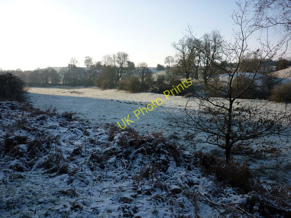 Photo 6"x4" Clifton - Fields near New Buildings Farm Edlaston c2010