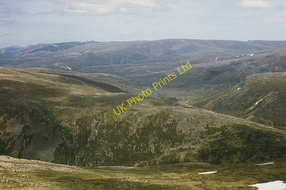 Photo 6"x4" View east southeast from the Ciste Mhearad Cnap Coire na Spreidhe c1989