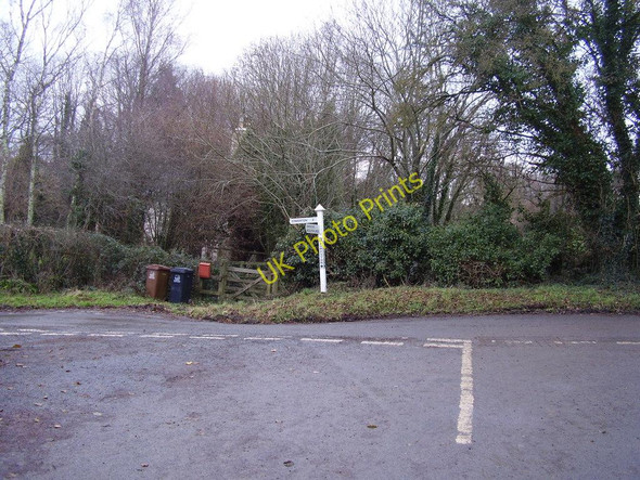 Photo 6"x4" A good place for an accident? Bumpston Cross Landscove c2010