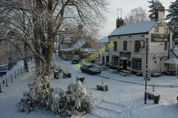 Photo 6"x4" A wintry Upton-upon-Severn Upton upon Severn c2010