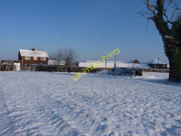Photo 6"x4" Top Barn Farm Bishops Wood c2010