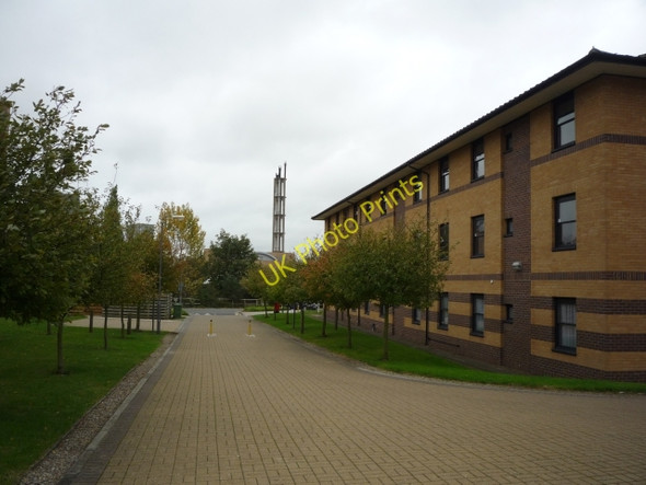 Photo 6"x4" Alcuin & boilerhouse chimney Heslington c2010