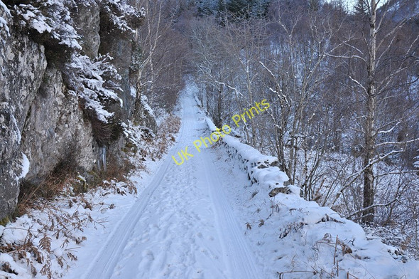 Photo 6"x4" Unclassified road near Inverfarigaig Inverfarigaig c2010 P1