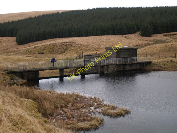Photo 6"x4" Small Reservoir, Fingland Burn Glenbreck c2008
