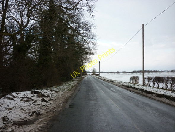 Photo 6"x4" Frodingham Road near Lane House, Brandesburton Brandesburton c2010