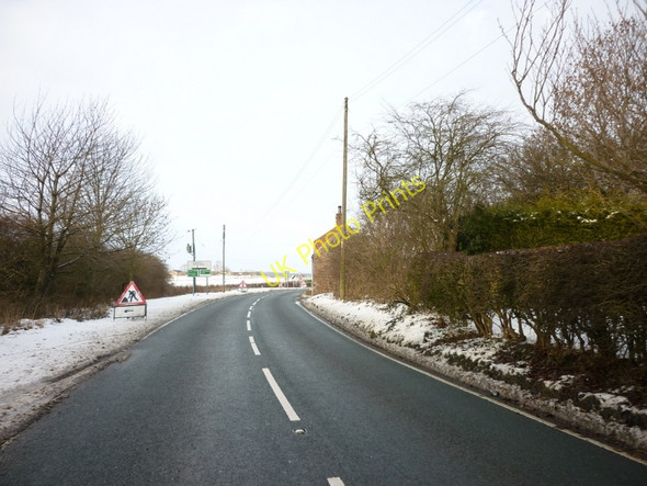 Photo 6"x4" Allison Lane, Lissett joins the A165 New Cut road Lissett c2010