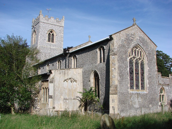 Photo 6"x4" Baconsthorpe St Mary the Virgin's church Baconsthorpe c2009
