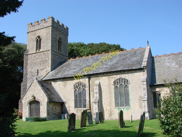 Photo 6"x4" Bale All Saints church Bale c2009