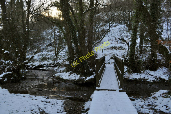 Photo 6"x4" A footbridge over Colam Stream near Upcott Farm Bittadon c2010 P1