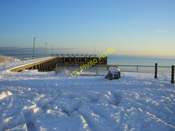 Photo 6"x4" Golspie pier Drummuie c2010