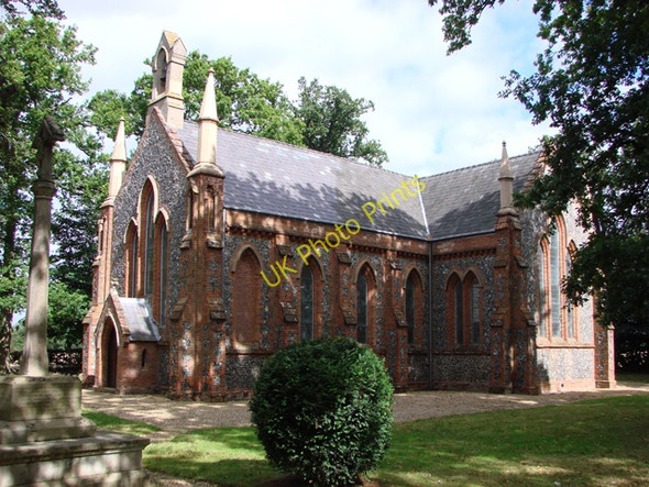Photo 6"x4" Hainford All Saints church Waterloo\/TG2219 c2007