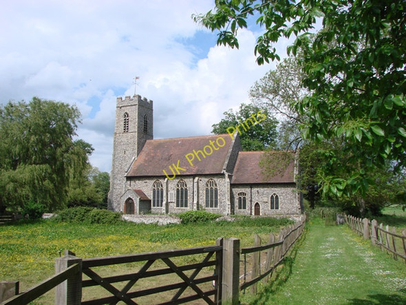Photo 6"x4" Lamas St Andrew's church Lamas c2009