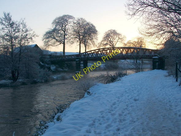 Photo 6"x4" The Black Bridge Alexandria c2010