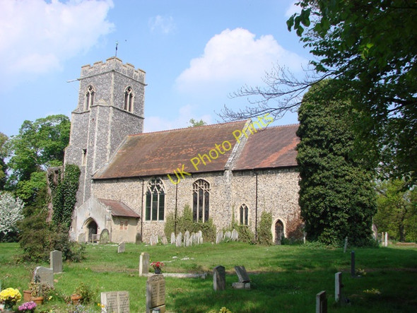 Photo 6"x4" Postwick All Saints church Postwick c2009