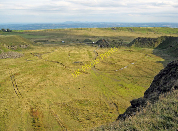 Photo 6"x4" Old quarry on Titterstone Clee Hill Dhustone c2010