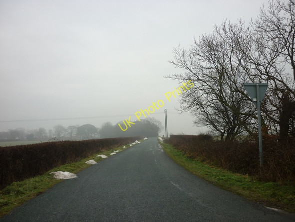 Photo 6"x4" Looking north along Church Road to Rimswell Rimswell c2010