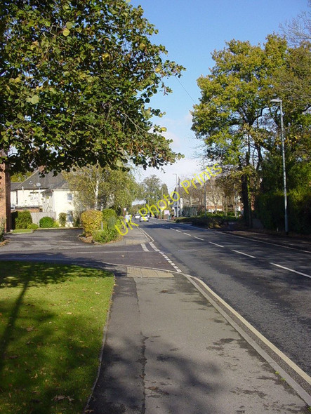 Photo 6"x4" Station Road, West Moors, looking north Ameysford c2009
