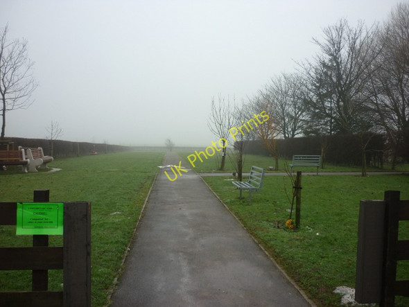 Photo 6"x4" Withernsea cemetery at Little England Hill #1 Withernsea c2010